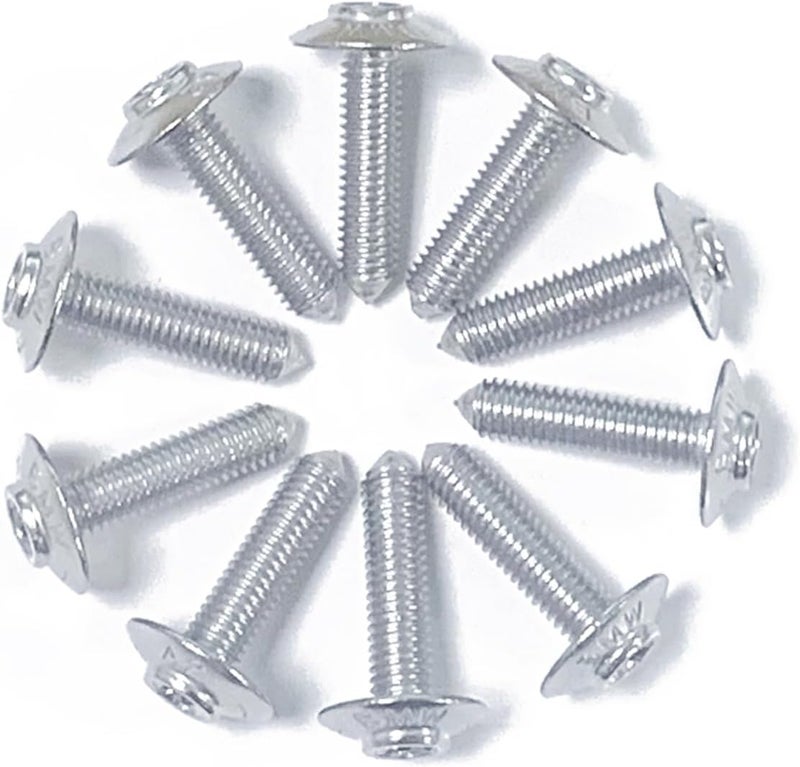 GYMARK Motorcycle Fairing Bolt Kit M5*14 M5*17 M5*20 Universal Screws for BMW R1200GS F700GS F800R G650GS K1600GTL S1000RR F850GS F750GS F900R C400X C600 Replacement Accessories (B - M5*20) - Image 1